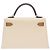Hermès Bolso HERMES Kelly Mini en Cuero Beige - 103281 - vista 4