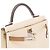 Hermès Bolso HERMES Kelly Mini en Cuero Beige - 103281 - vista 7