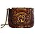 Gucci Blondie Mini Bolsa de Couro Exótico com Aba Bege x Marrom - vista 6