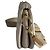 Louis Vuitton Coussin PM Pelle Empreinte Messenger Crossbody Off-White Bianco sporco - vista 11