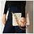 Louis Vuitton Coussin PM Pelle Empreinte Messenger Crossbody Off-White Bianco sporco - vista 4
