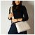 Louis Vuitton Coussin PM Pelle Empreinte Messenger Crossbody Off-White Bianco sporco - vista 5