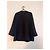 Claudie Pierlot Navy Blue Wool Jacket with Leather Pockets Dark blue - view 2