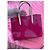 Sac à main Louis Vuitton Catalina PM Cuir Vernis Fuchsia Fuschia - vue 2