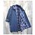 Impermeable Burberry de gabardina azul marino - vista 3