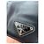 Vintage Prada Triangle Saffiano Leather Card Holder Black - view 5