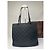 Bolsa de mão em lona e couro monograma Gucci vintage preta Preto - vista 13