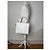 Céline Vintage Celine Paris 2Way Lederhandtasche Weiß - Ansicht 4