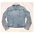Levi's Damen Typ 3 Sherpa gefütterte blaue Denim Standard Trucker Jeansjacke - Ansicht 5