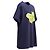 T-shirt Loewe con logo animale blu in cotone - vista 3
