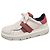 Sneakers Dior DIOR-ID in pelle bianca e rosa Bianco