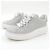 Sneakers MAXI F DIAMOND LIGHT di Jimmy Choo Argento - vista 3