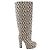 Gucci Stiefel lang Braun Beige