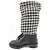 Timeless Stivali Chanel G28024 Nero Beige - vista 2
