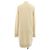 Cardigan largo de cachemira Hermès Beige - vista 2