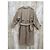 Trench Burberry in cotone kaki Cachi - vista 5
