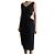 Sybilla Jackytex Kleid Schwarz Viscose