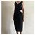 Sybilla Jackytex Kleid Schwarz Viscose - Ansicht 2