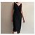 Sybilla Jackytex Kleid Schwarz Viscose - Ansicht 4
