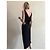 Sybilla Jackytex Kleid Schwarz Viscose - Ansicht 5