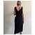 Sybilla Jackytex Kleid Schwarz Viscose - Ansicht 6