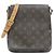 Borsa a Spalla Musette Salsa Monogramma Louis Vuitton Marrone
