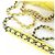 Borsa a spalla gialla Chanel 19 Line AS1160 Giallo - vista 6