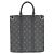 Louis Vuitton Monogram Eclipse Sac Plat Cross Handtasche Schwarz Monogramm - Ansicht 2