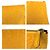 Bolso de mano de lona amarilla Fendi FF Vertigo Amarillo - vista 5