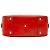Borsa a tracolla in pelle lucida rossa Diamante Gucci Rosso - vista 3