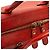 Borsa a tracolla in pelle lucida rossa Diamante Gucci Rosso - vista 7