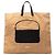 Fendi Braune Hanf Silhouette Baguette Tasche Hellbraun
