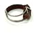 Hermès Hermes Brown Leather and Metal Charm Bracelet  - view 1