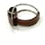 Hermès Hermes Brown Leather and Metal Charm Bracelet  - view 3