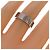 Anello Love Cartier in oro bianco 18K - vista 4
