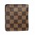 Louis Vuitton Compact Zip Bifold Geldbörse Damier Ebene N61668 Braun - Ansicht 2