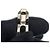 Fermaglio in nastro Coco Mark di Chanel in nero - vista 6