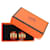 Brincos de metal esmaltado Hermès Vermelho Verde Amarelo  - vista 2