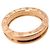 Bulgari Anello B-Zero1 in oro rosa 18K di Bvlgari D'oro - vista 7