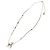 Collana in strass placcata oro Chanel D'oro - vista 3