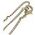 Collana in strass placcata oro Chanel D'oro - vista 9