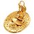 Vintage Chanel Gold Clip Ohrringe Golden - Ansicht 6
