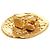 Vintage Chanel Gold Clip Ohrringe Golden - Ansicht 8