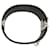 Céline Bracciale in pelle nera e argento di Celine Nero - vista 3
