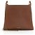 Borsa a Spalla Liane in Pelle di Vitello Saint Laurent Marrone