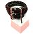 Bracciale in pelle Bottega Veneta Nero