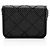 Gabrielle Chanel Mini Borsa a Spalla in Satin Cristallo con Catena Nero - vista 3