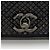 Gabrielle Chanel Mini Borsa a Spalla in Satin Cristallo con Catena Nero - vista 9