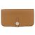 Hermès Dogon Long Togo Long Wallet Golden Metallic