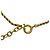Collana con motivo a cuore logo Christian Dior D'oro Metallico - vista 4